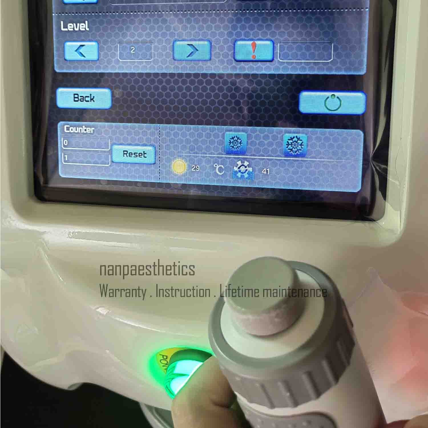 2 Handles CRYO R-F Machine Face Lifting Tighten Body Slimming Sculpt Fat Removal