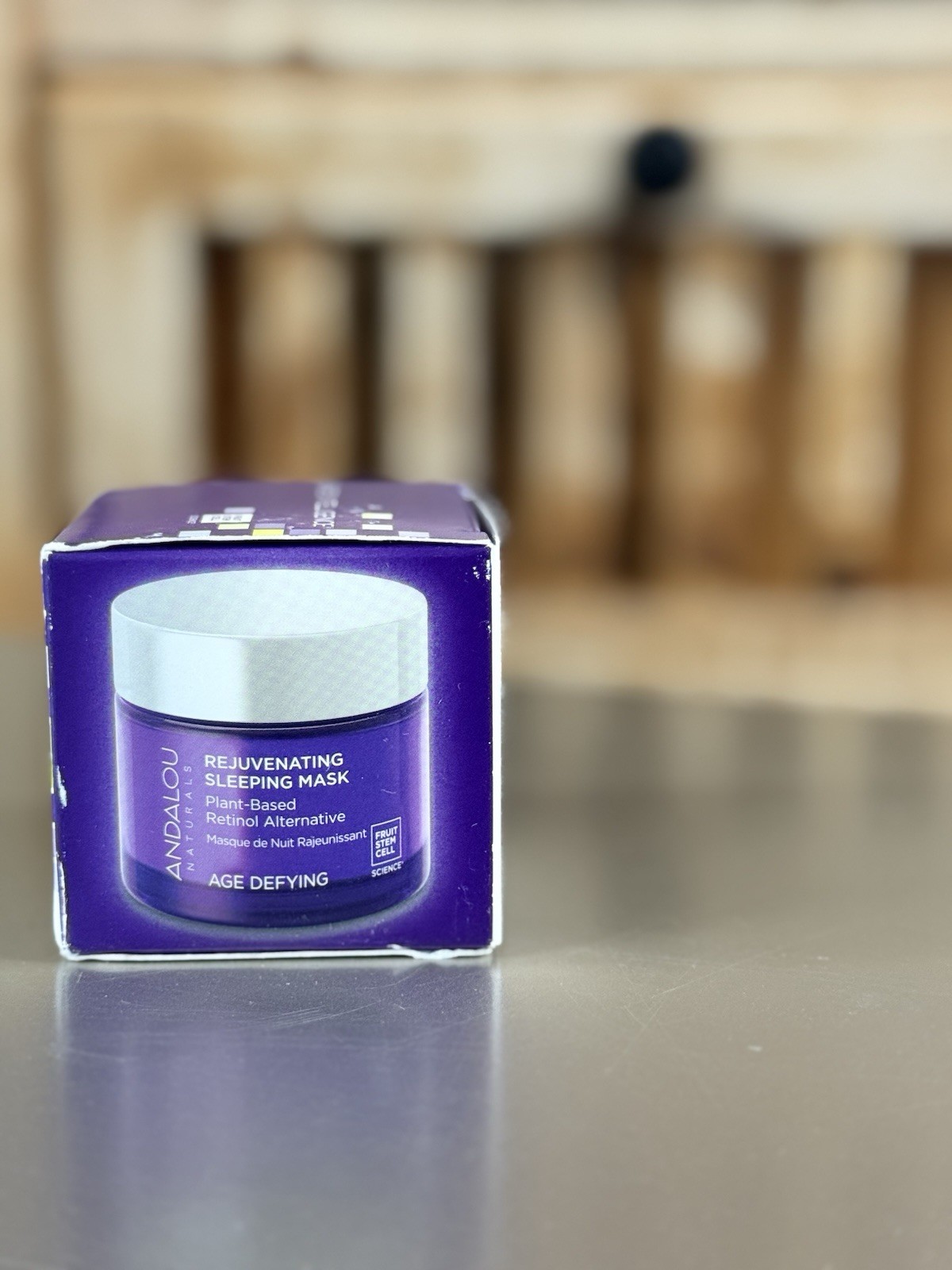 Andalou Naturals Rejuvenating Sleeping Mask Plant Retinol Alt Age Defying