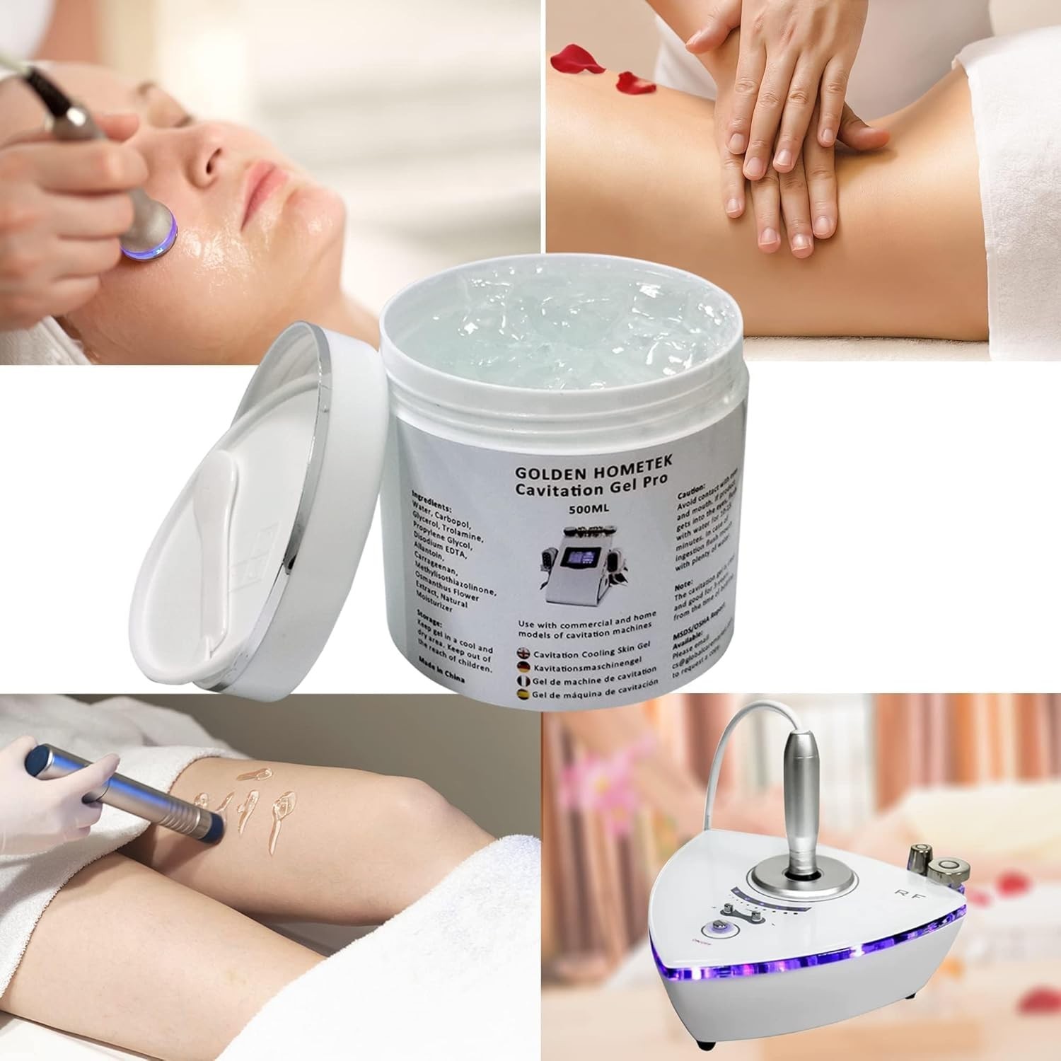 Hypoallergenic Gel for RF Slimming