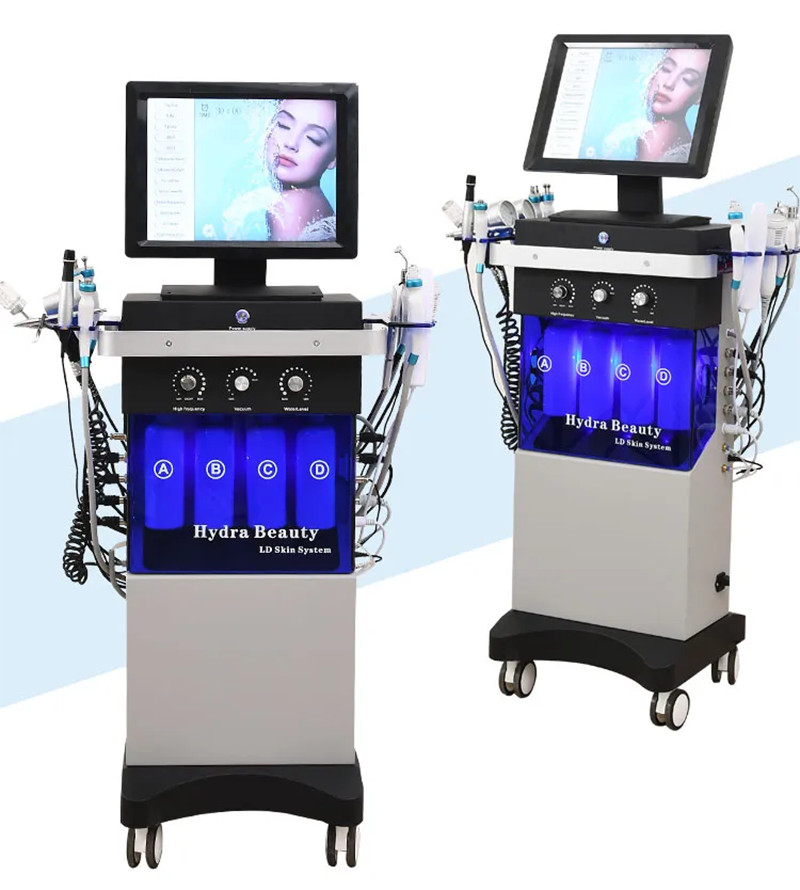 14In1 Facial Water Aqua Dermabrasion Machine Diamond Hydro Oxygen Jet Peeling