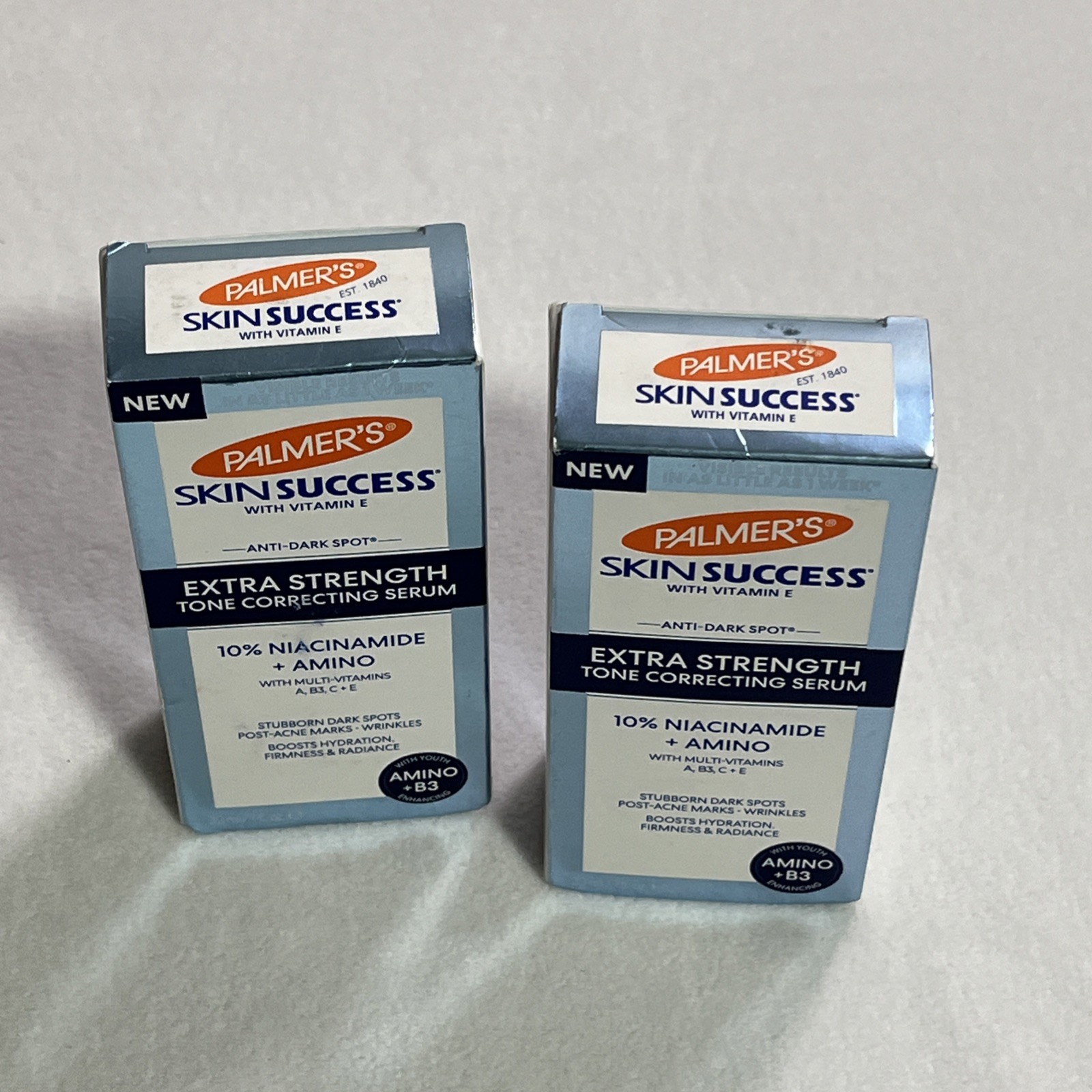 2PK Palmers Skin Success Anti-Dark Spot ~ 10% Niacinamide + Amino ~ 1 FL OZ Each