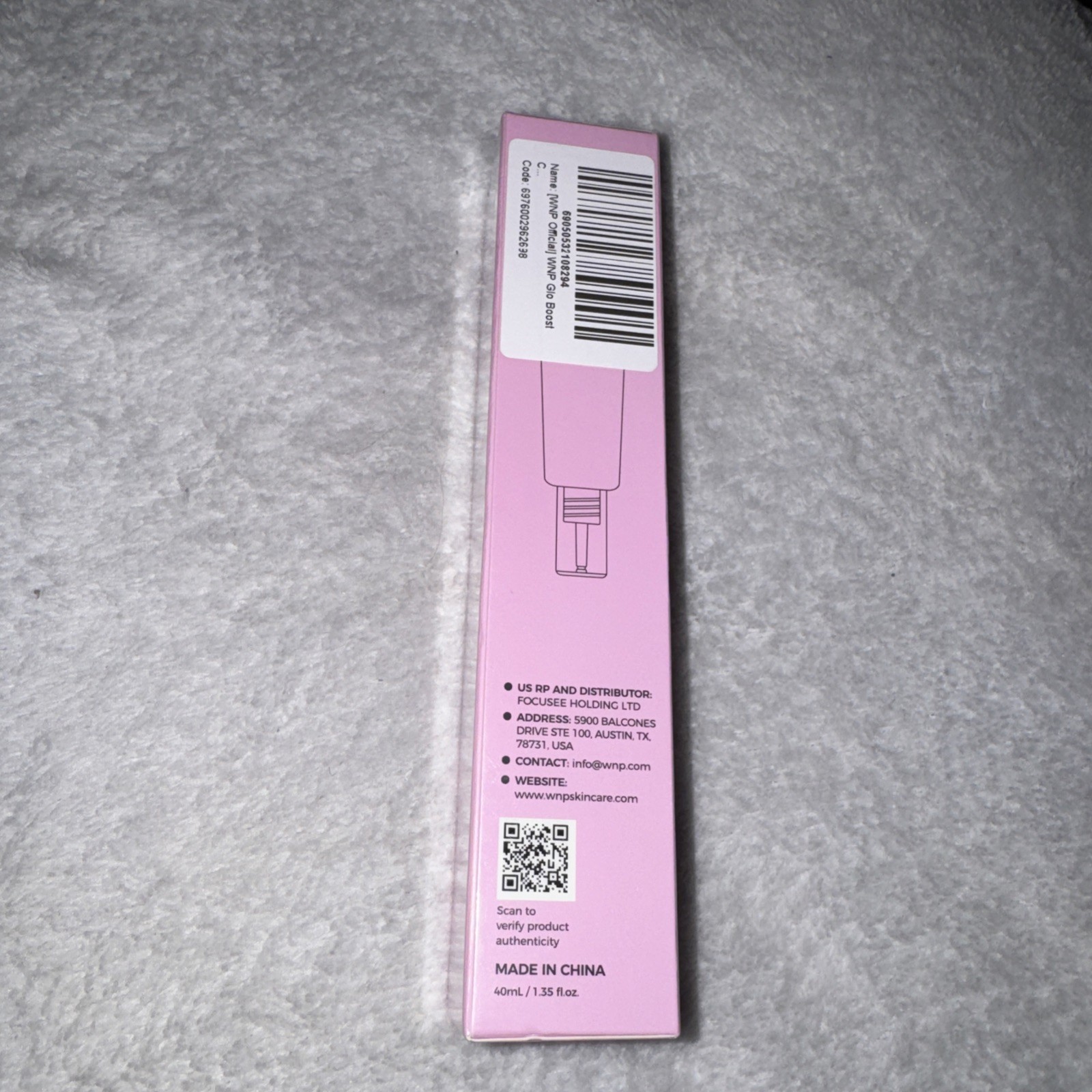 WNP Glo Boost Cream Glass glow skin 99.9% pure PDRN,Hyaluronic 1.35fl Oz