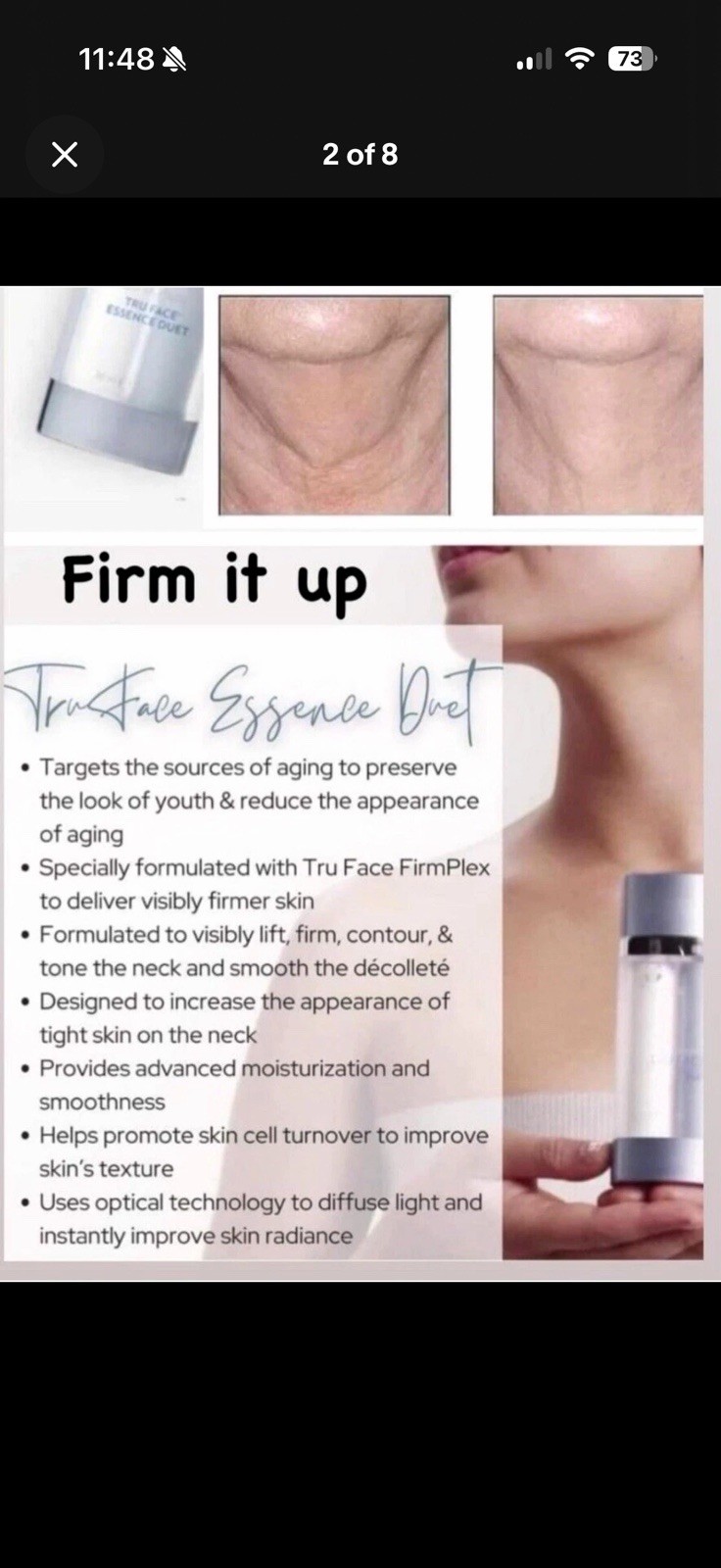Authentic ageLOC TRU FACE ESSENCE DUET NuSkin 1fl.oz Brand New