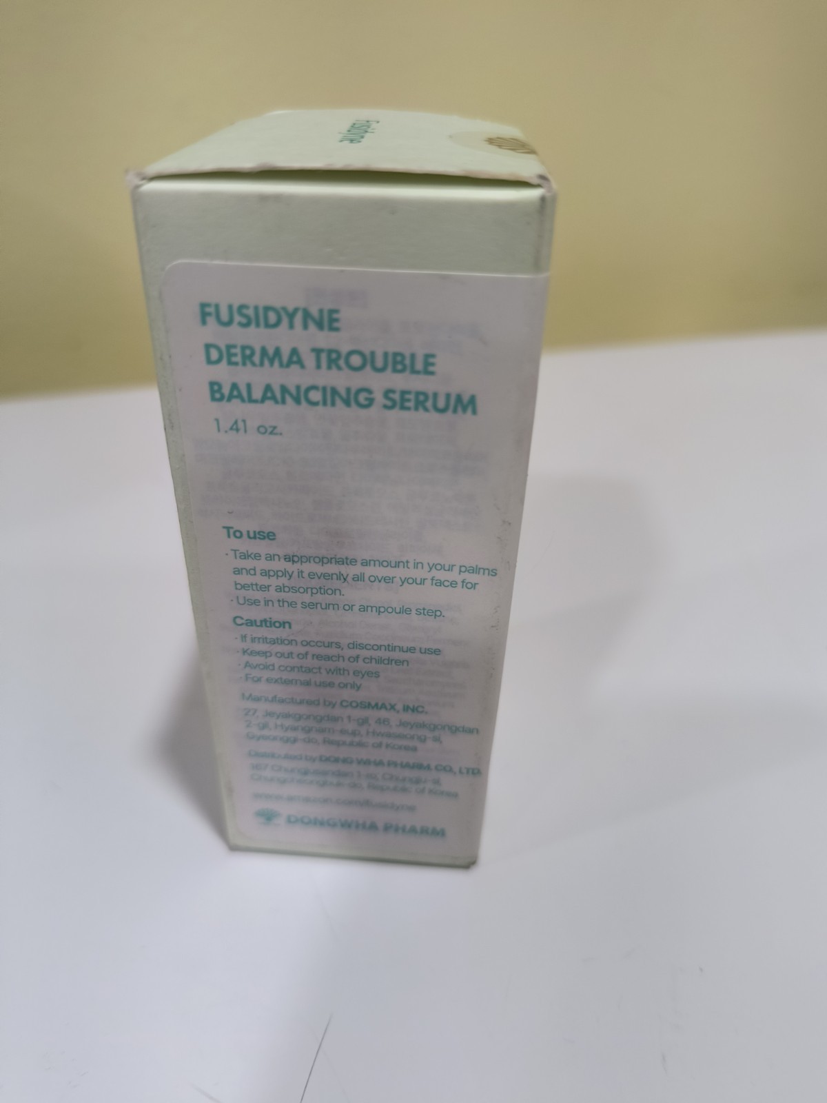 Derma Trouble Fusiderm T Balancing Serum 1.41oz Exp 3/27 NEW