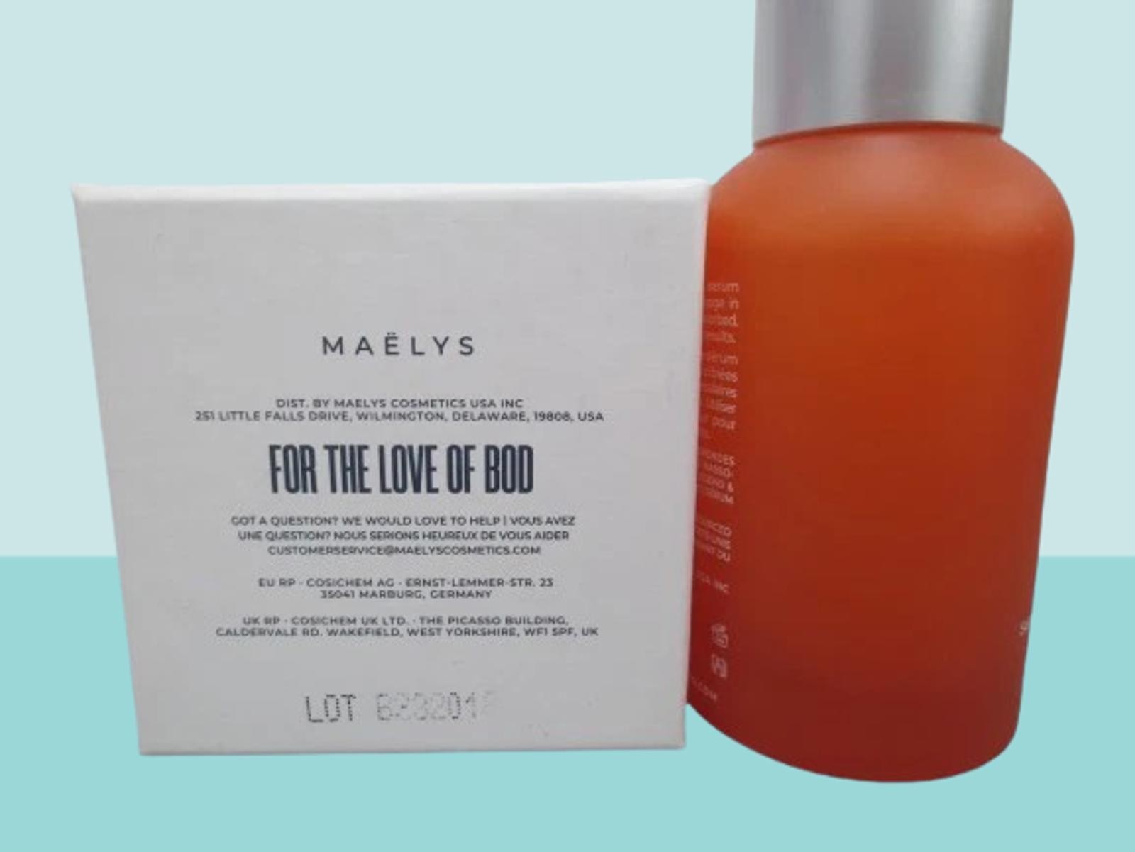 MAELYS RE-LURE TIGHT & TONE BODY SERUM 3.5 OZ BOXED