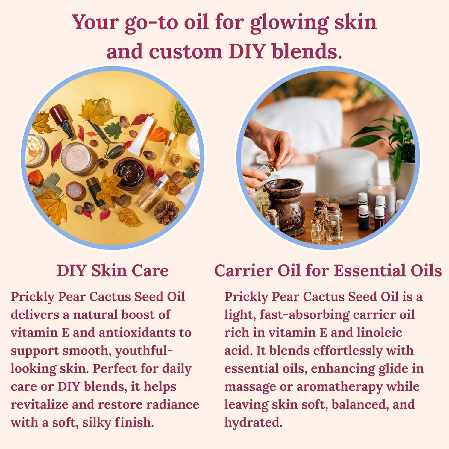 Organic Hair Oil for Growth, Stop Hair Loss, Repair Damaged Hair, with Rosemary