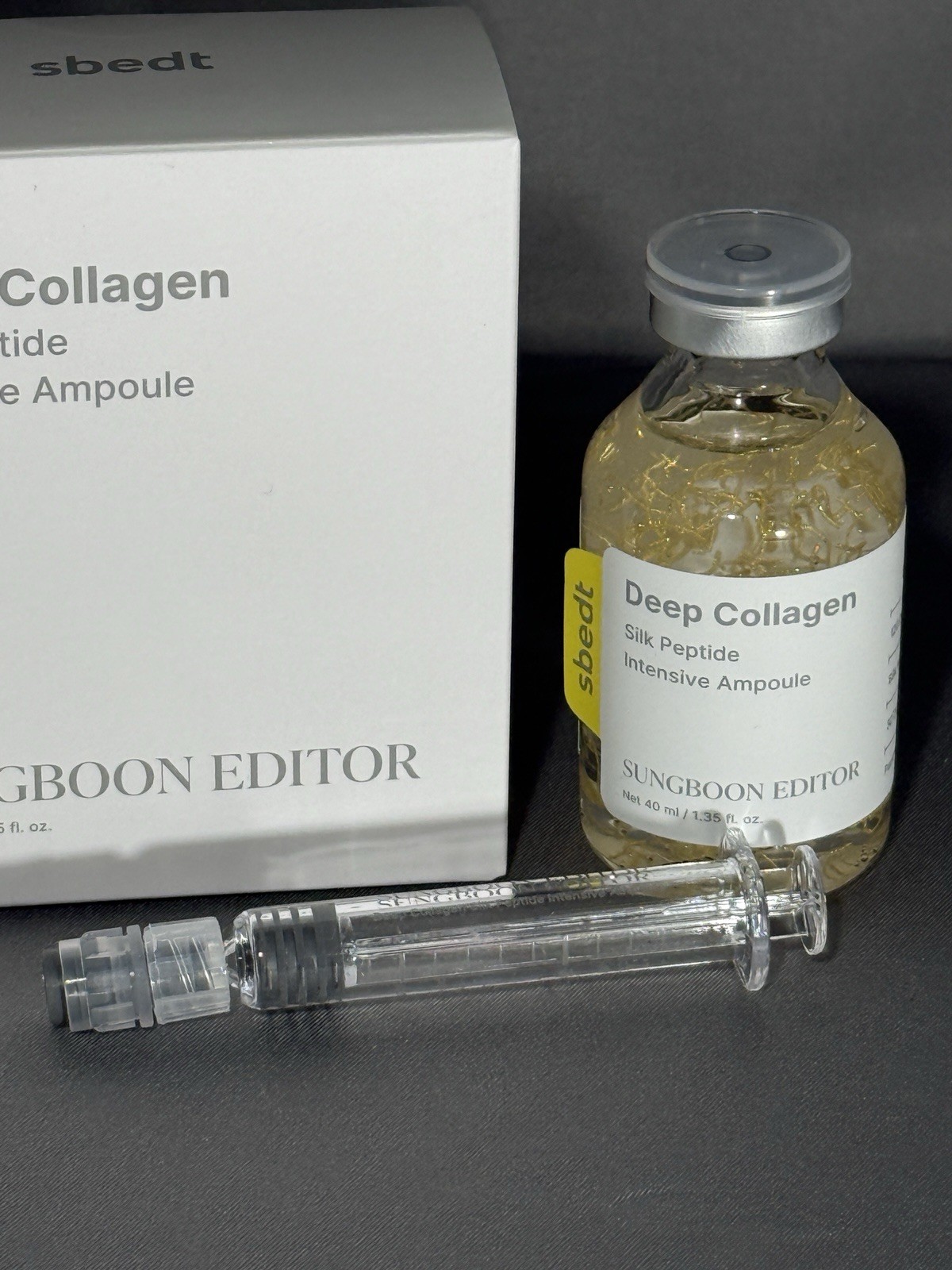 SUNGBOON EDITOR Deep Collagen Silk Peptide Intensive Ampoule (40ml)