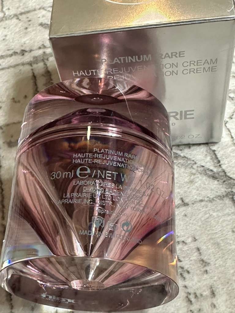 La Prairie Platinum Rare Haute-Rejuvenation Cream 30ml New Sealed