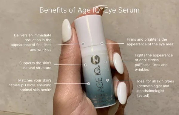 Neora Age IQ Eye Serum 0.3oz Reduces Puffiness Dark Circles Fine Lines-New🔥❗