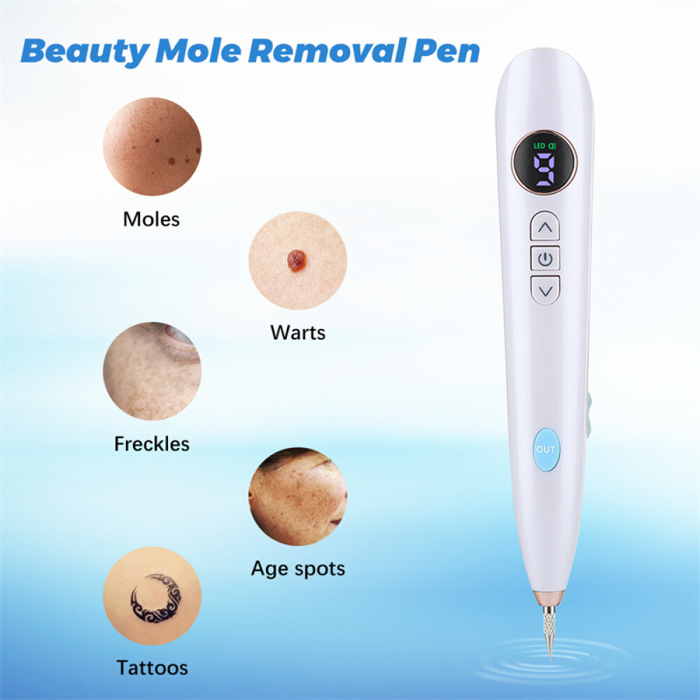 Laser Plasma Pen Tattoo Mole Freckle Spot Mole Removal Skin Tag Wart Remover Pen