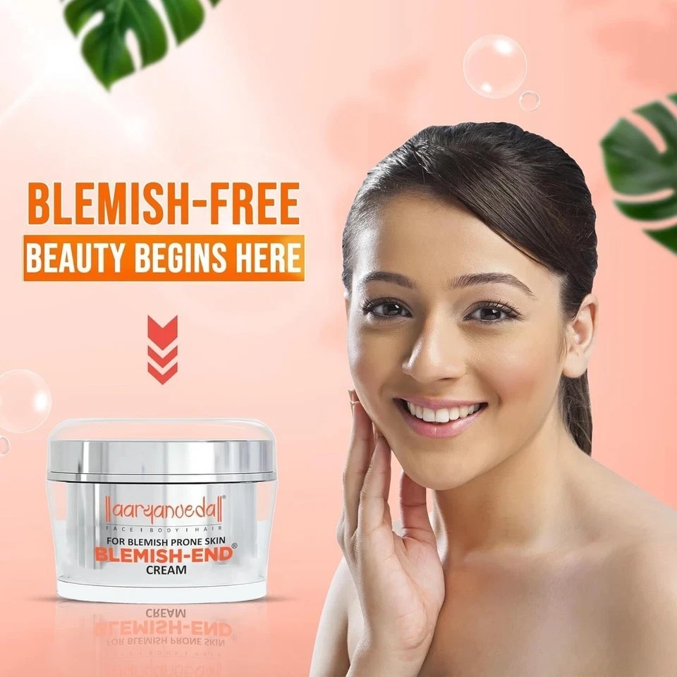 Aryanveda Anti Blemish Face Cream 50g Pack of 2 – Anti-Ageing & Pigmentation