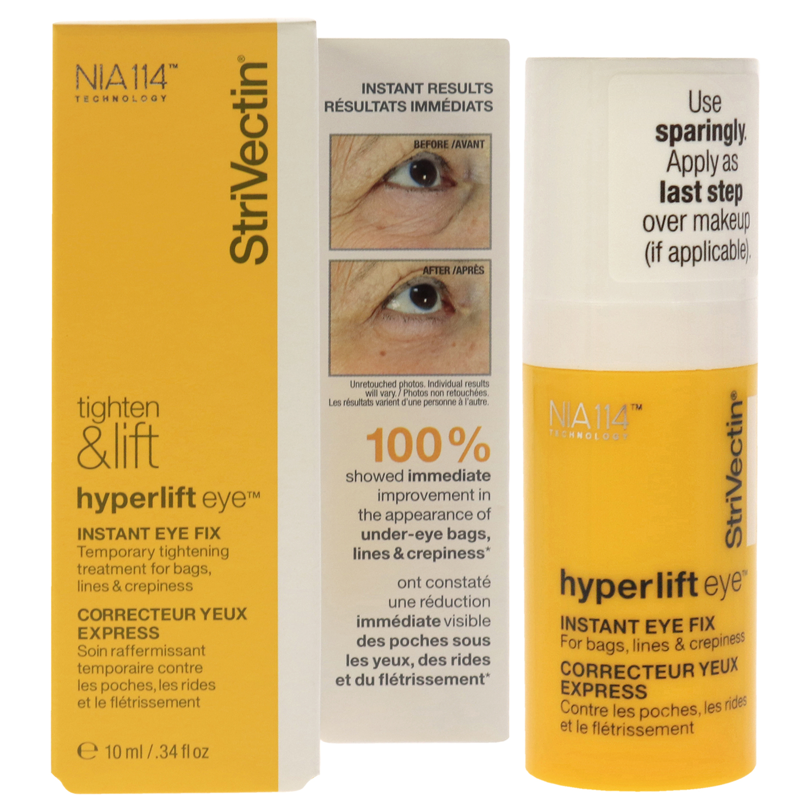Hyperlift Eye Instant Eye Fix by Strivectin for Unisex – 0.33 oz Treatment