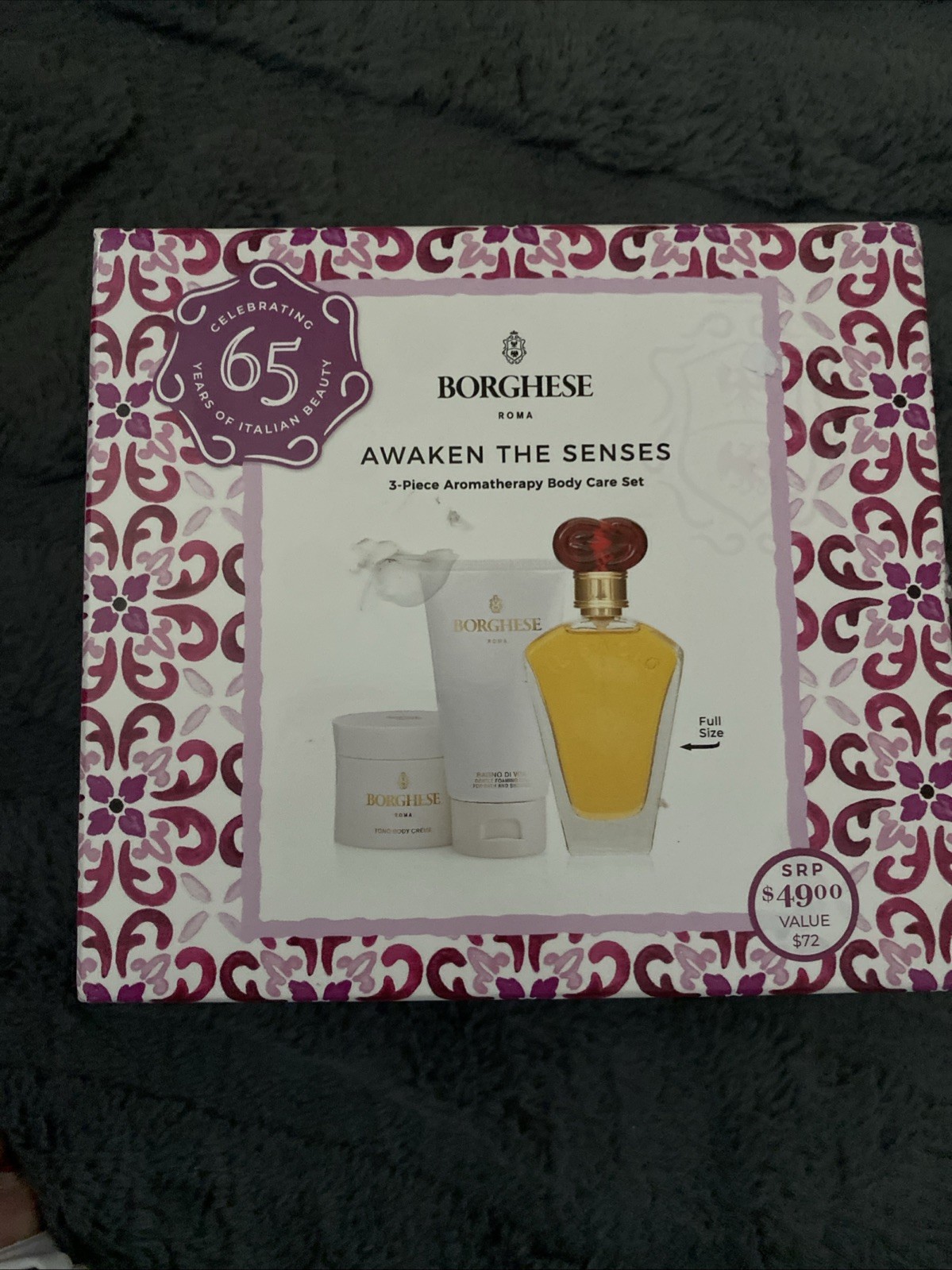 Borghese Roma Awaken the Senses 3-Piece Aromatherapy Body Care Set