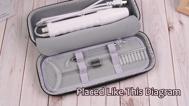 High Frequency Wand Case – Portable Handheld Skin Therapy Machine Storage Box