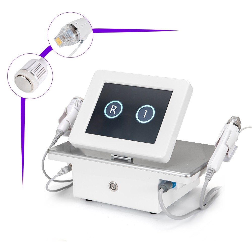 2 in 1 RF Micro-n-eedle Machine Cold Hammer Scars Spot Removal Skin Lifting Spa