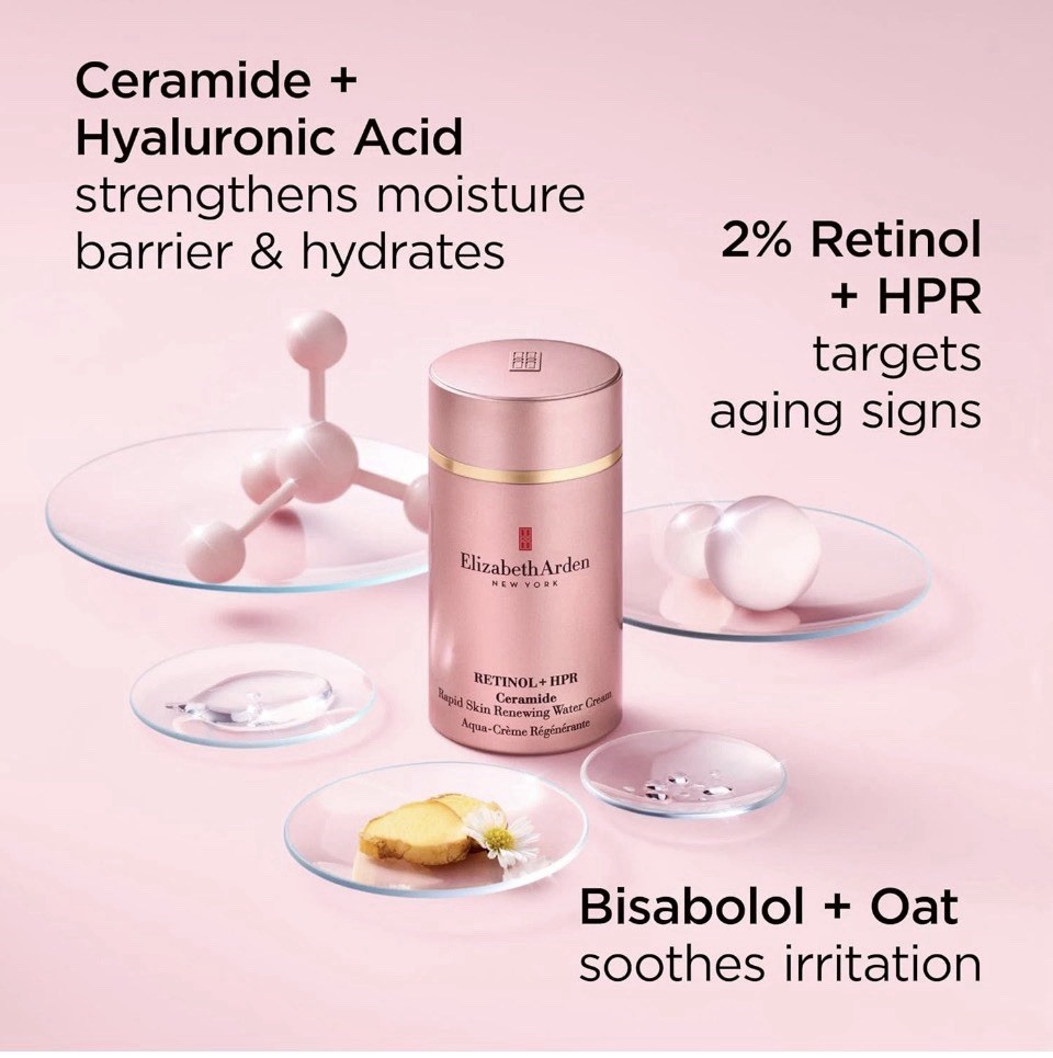Elizabeth Arden Retinol + HPR Ceramide Rapid Skin Renewing Water Cream 1.7 fl oz