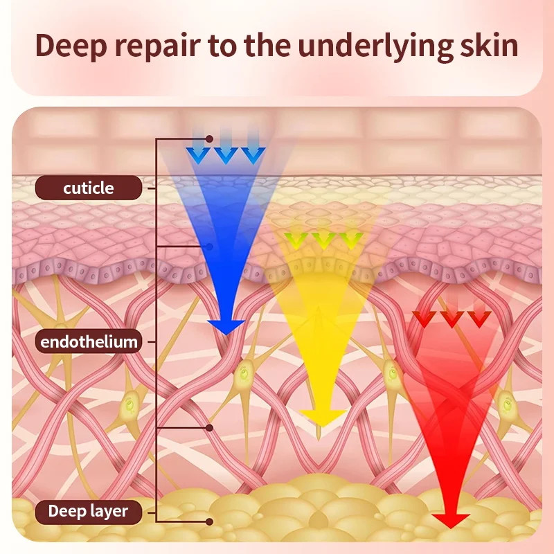 7-Color LED Light Therapy Face Mask, Silicone Skin Care Beauty Mask