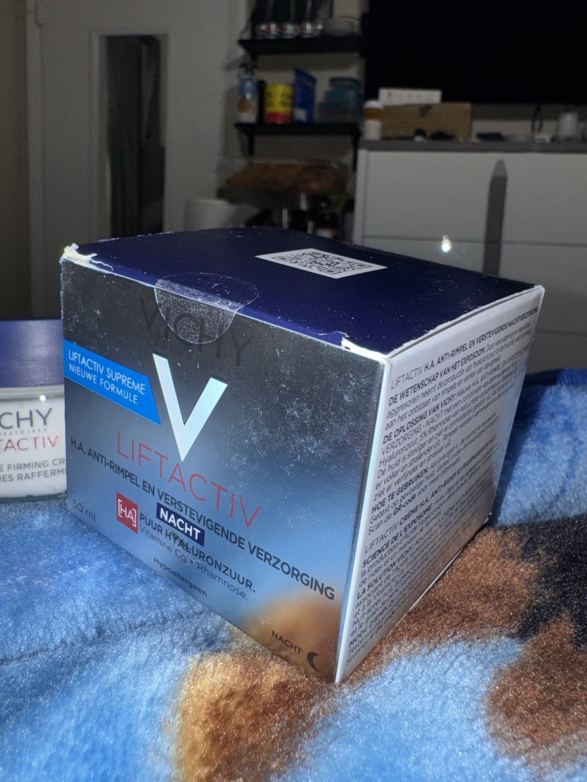 Liftactiv H.A. Anti-Wrinkle Firming oz Night, 50ml 1.69FL Cream, Vichy