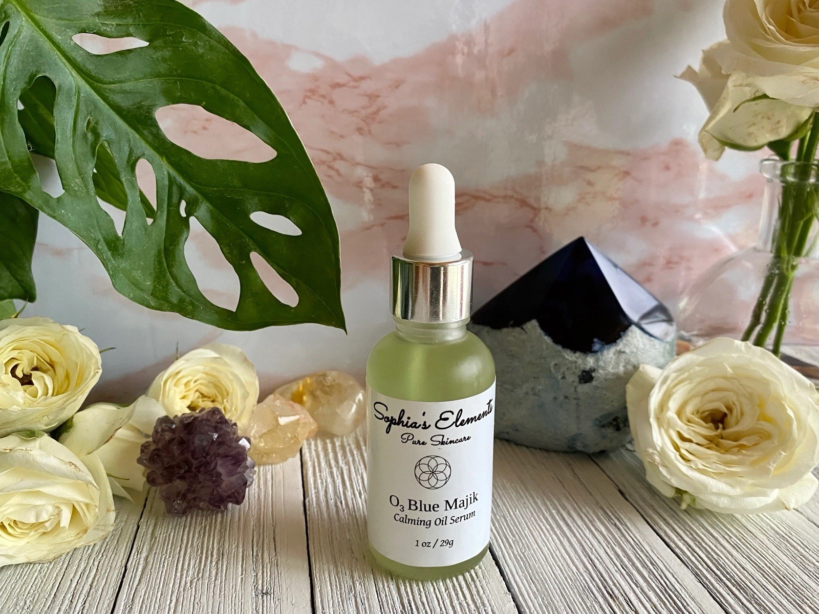 Calming & Rejuvenating Facial Oil Serum Duo Hydrating Glow Skincare Kit Premium