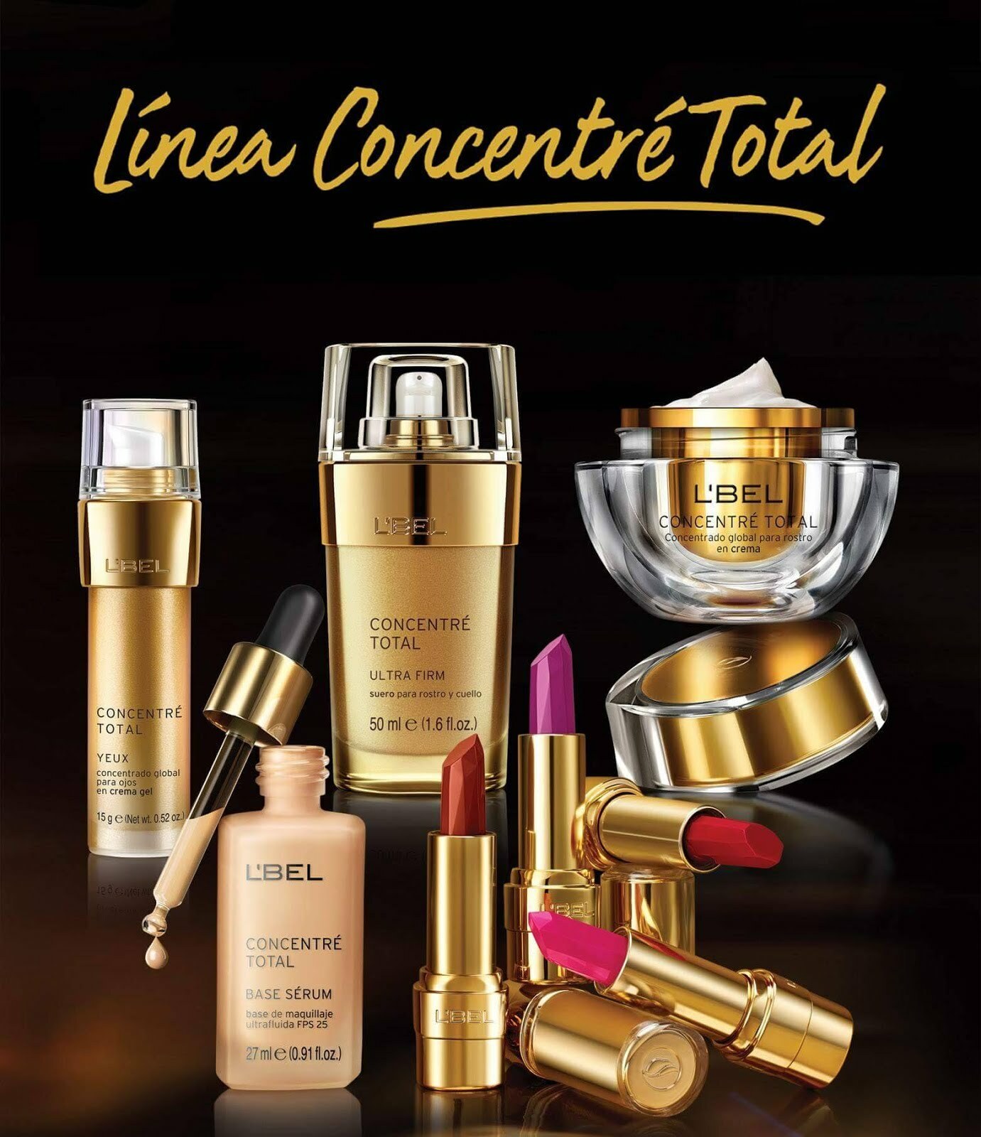 L’Bel CONCENTRE TOTAL YEUX • Eyes Gel-Cream Improves Fine Lines & Wrinkles