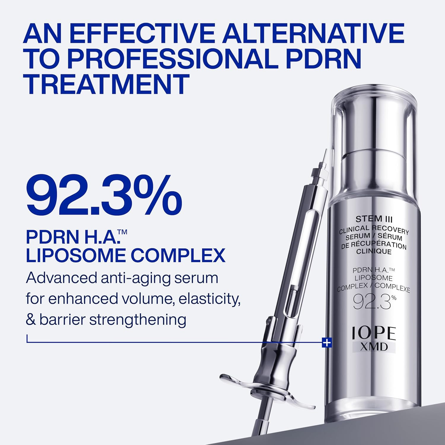 IOPE XMD Stem III Clinical Recovery Serum – Professional PDRN Treatment-Level Re