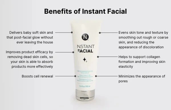 Neora Instant Facial Microdermabrasion Treatment 3.4 oz New/Sealed!🔥US Seller🔥