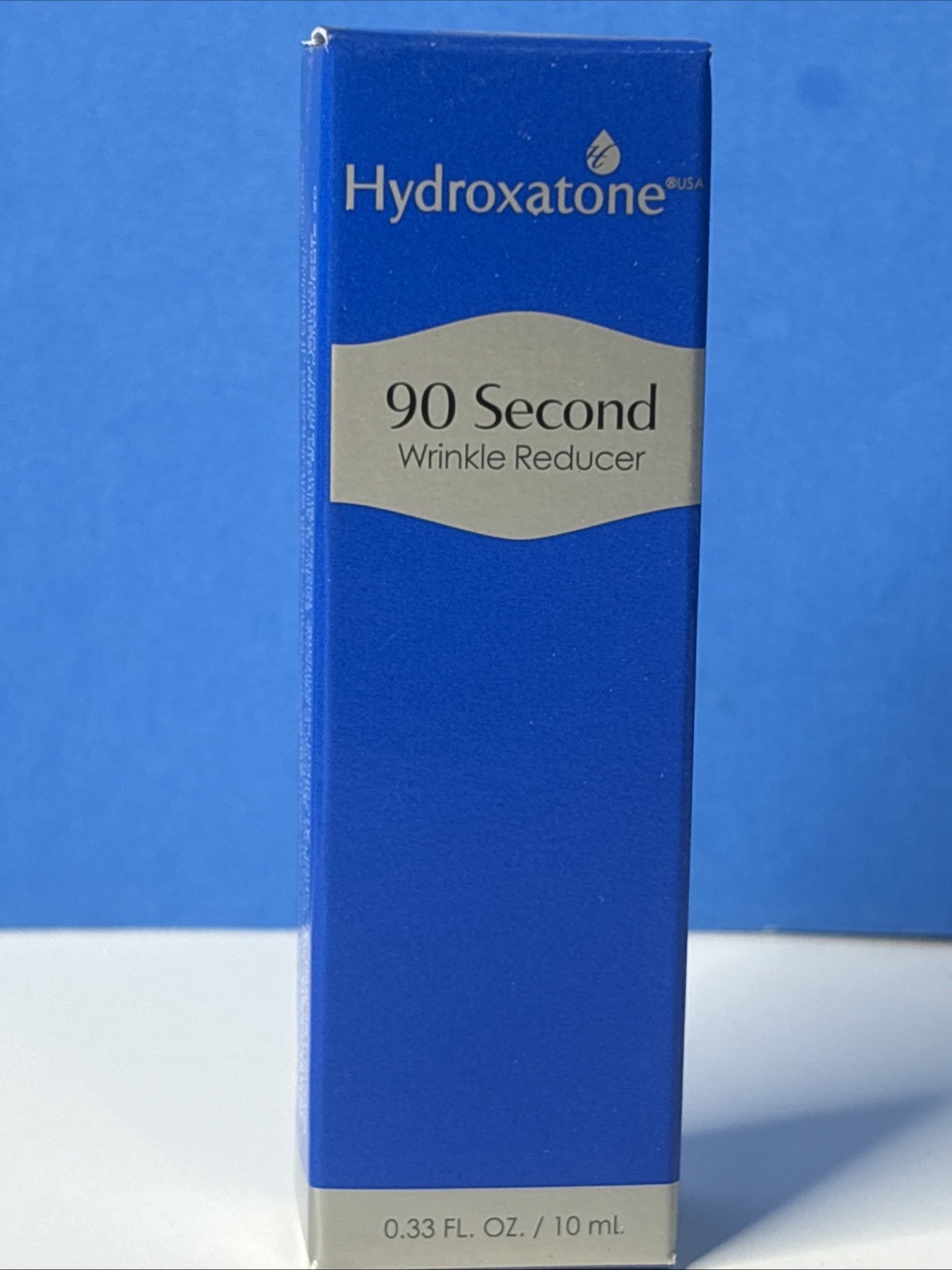 Hydroxatone 90 Second Wrinkle Reducer 0.33 Fl. Oz Tube Sealed – NEW 