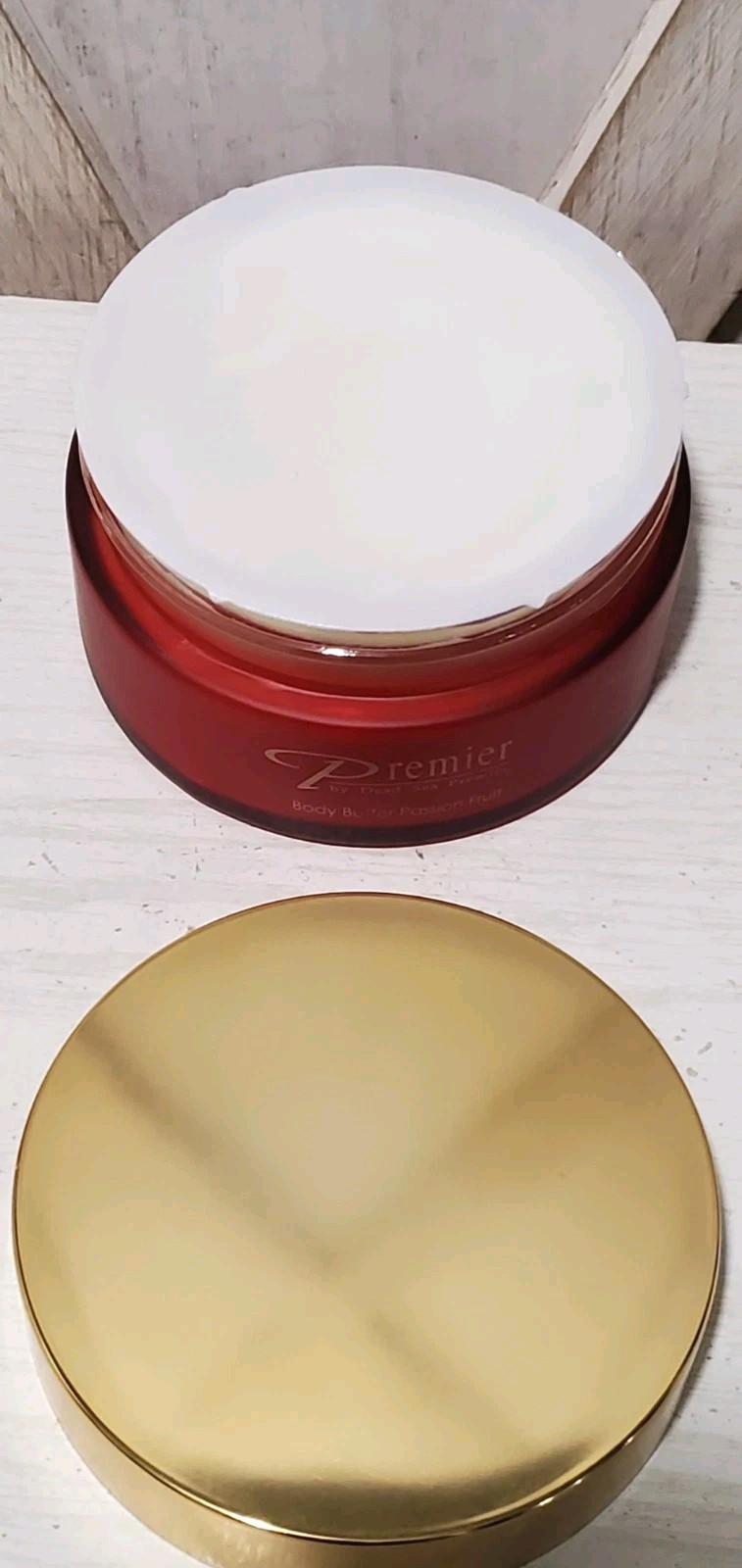 Premier Dead Sea Passion Fruit Body Butter Age-Defying Aloe Vera Vitamin E READ