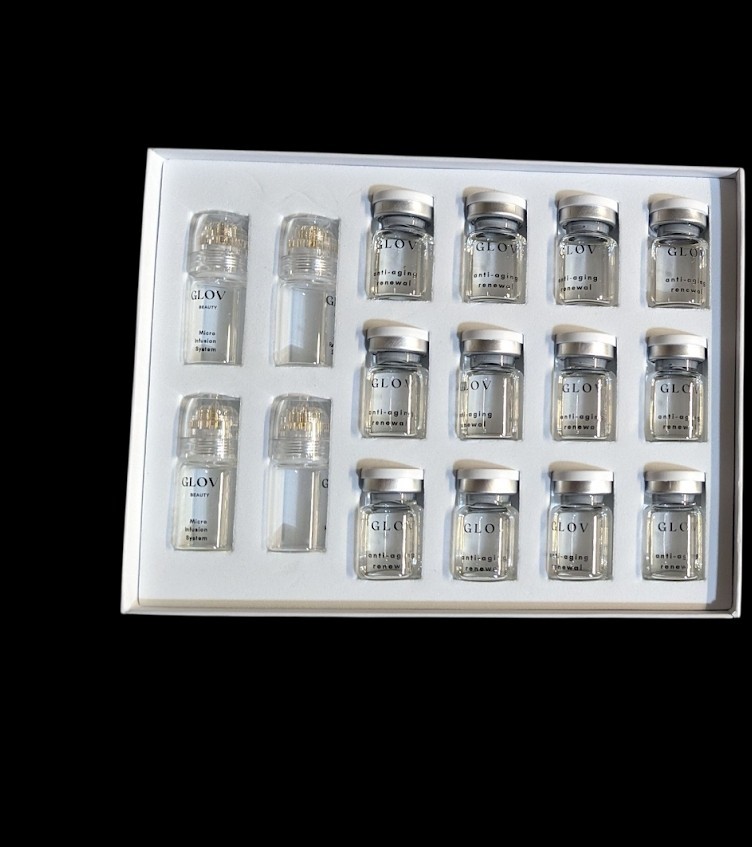 Glov Beauty Micro Infusion system 16 Pcs – 12 Serum And 4 Bottle New