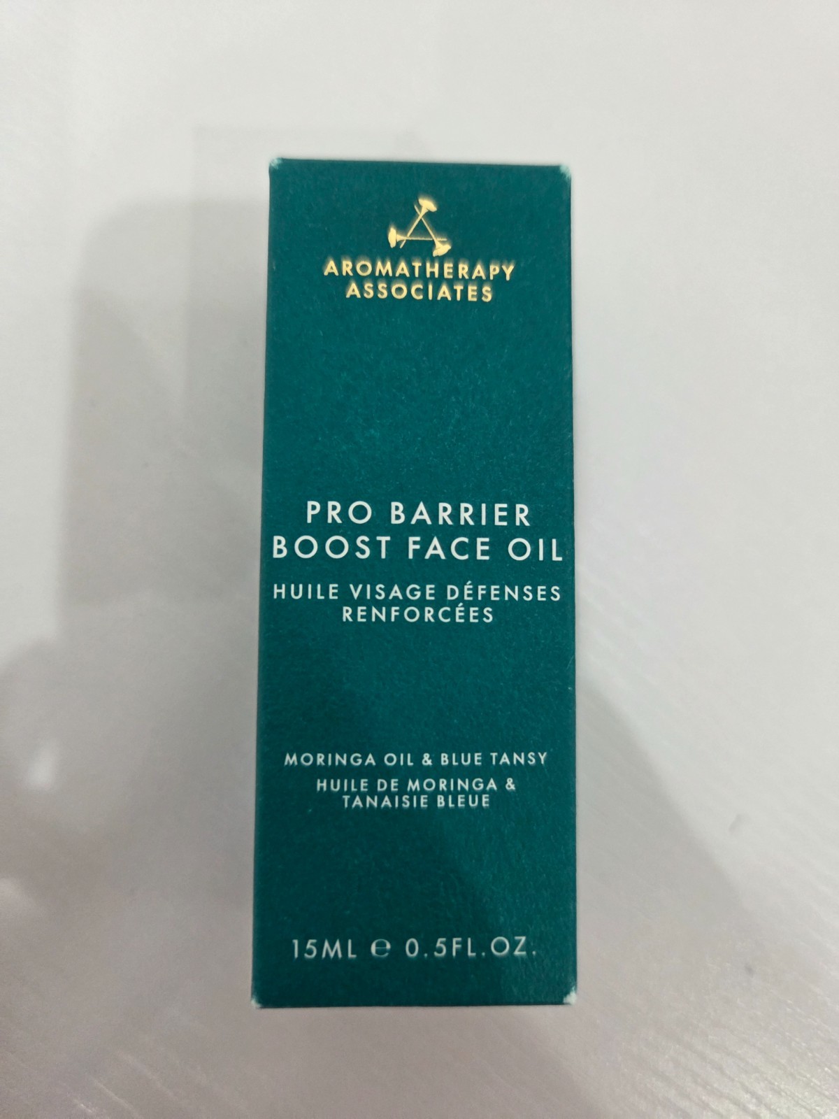 NIB Aromatherapy Associates Pro Barrier Boost Face Oil Moringa Oil & Blue Tansy