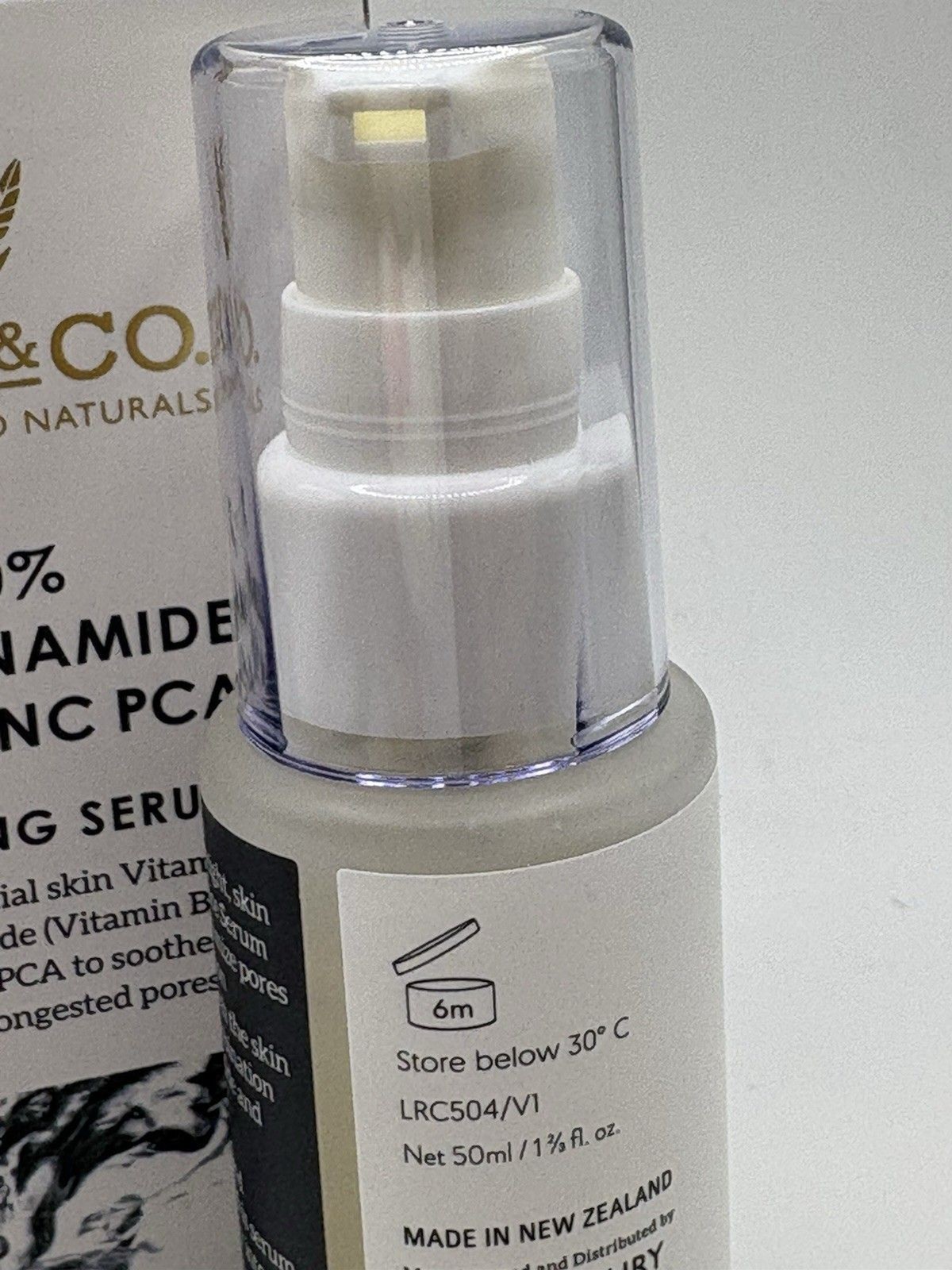 RATA & CO 10% Niacinamide+1% Zinc PCA Calming Serum 50mL