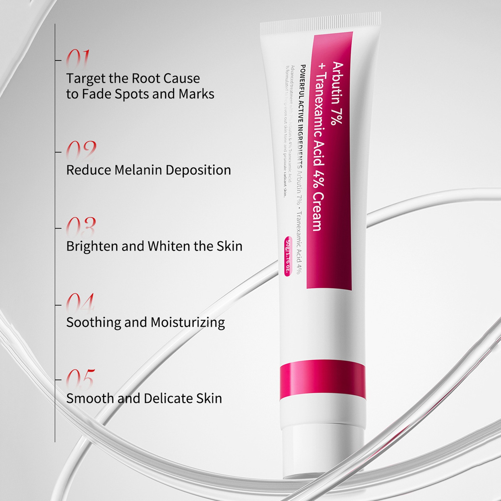 Arbutin 7% + Tranexamic Acid 4% Moisturizer,Dark Spot Corrector facial Moistu…