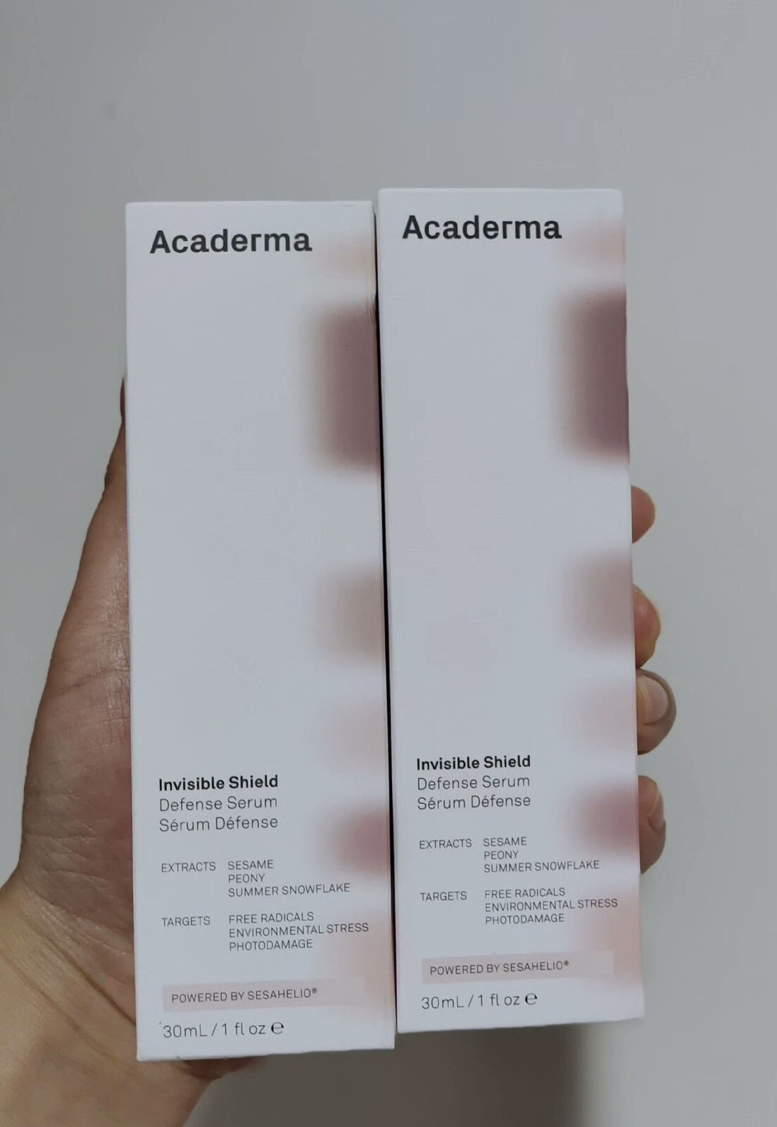 Acaderma Invisible Shield Defense Serum Full Size 30ml 1oz. $82 Value Brand New