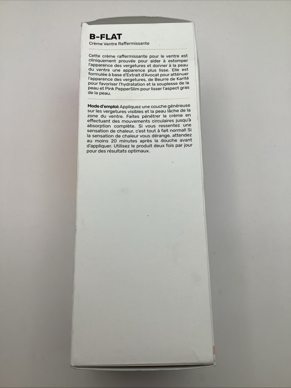 Maelys B-Flat Belly Firming Cream Full Size! New In Box, 3.4 Fl. Oz. FREE SHIP!