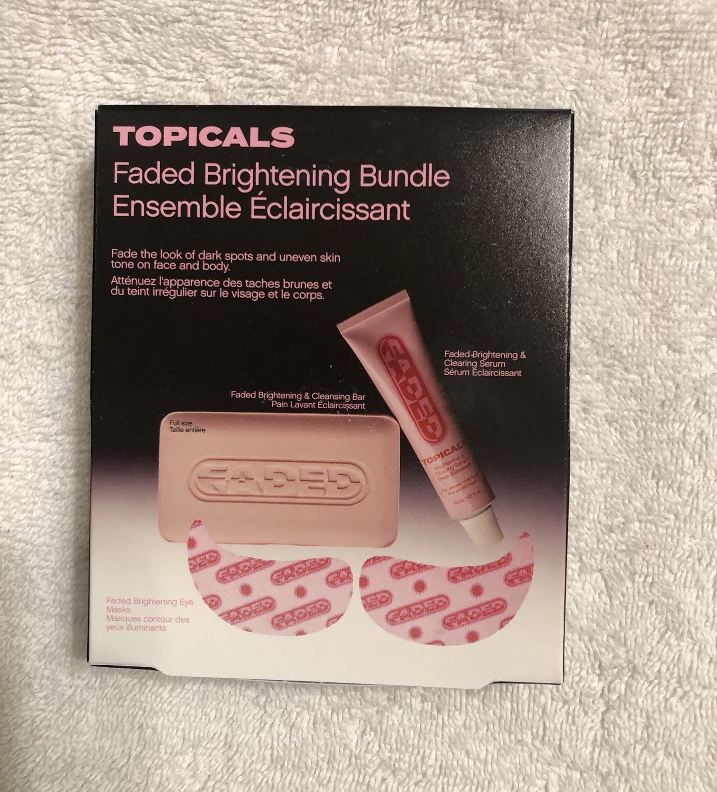 Faded Brightening Bundle for Discoloration on Face & Body (UNSCENTED)