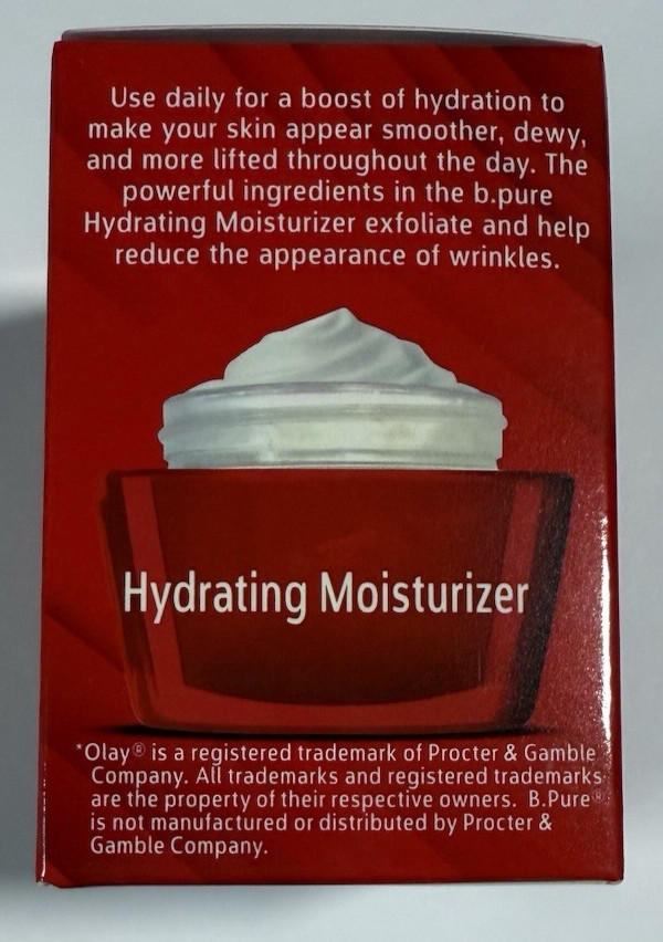 New b-pure Revitalizing Hydrating Moisturizer Micro-Sculpting 1.41 oz Lot of 2