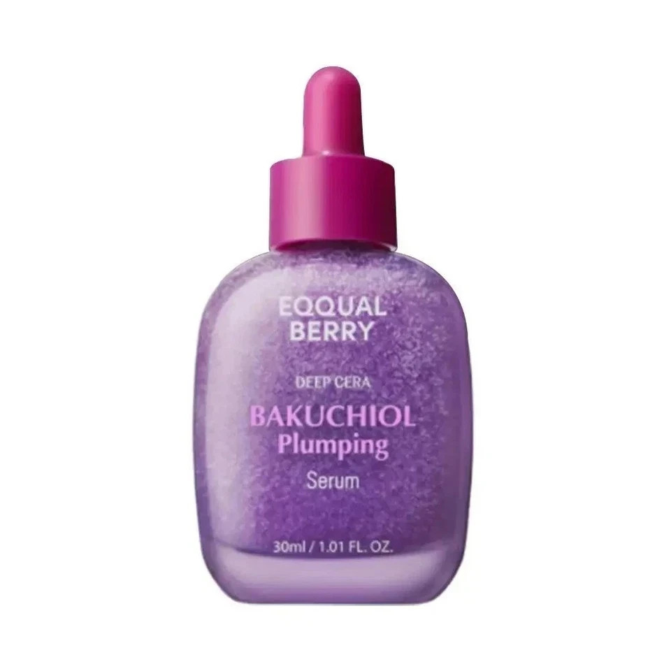 EQQUALBERRY Vitamin Illuminating Serum Bakuchiol Plumping Face Serum 30ml