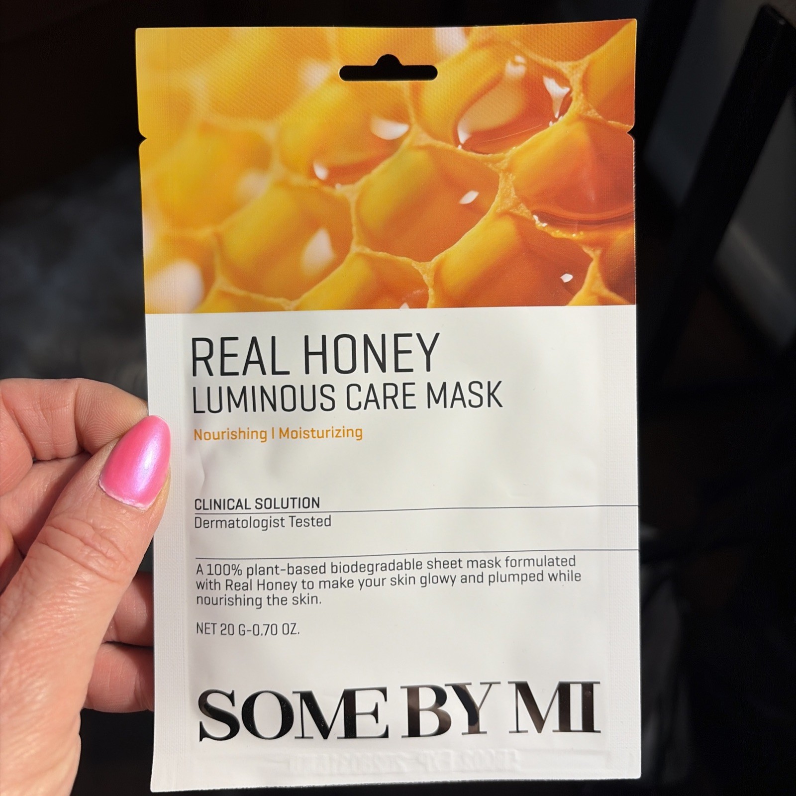 SOME BY MI Real Honey Luminous Care Mask Sheet 1P