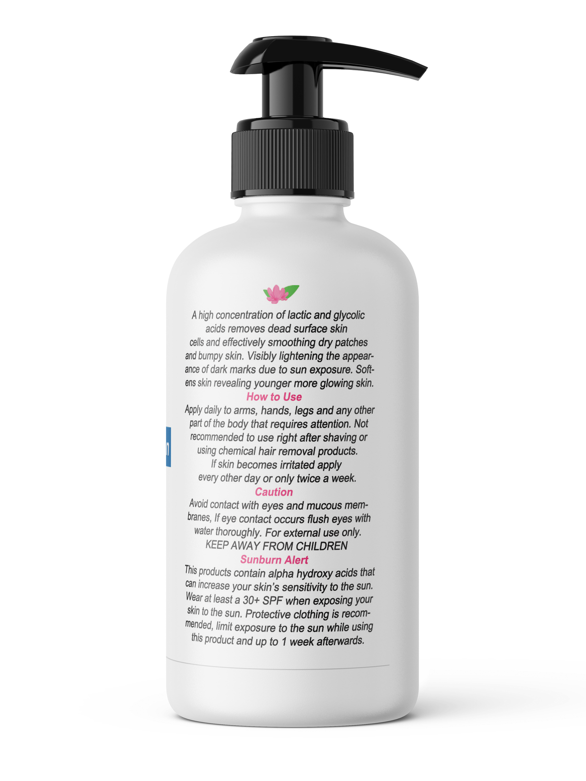 Planet Eden 20% Gly-Lactic Glycolic & Lactic Exfoliating Lotion 8 OZ Bottle