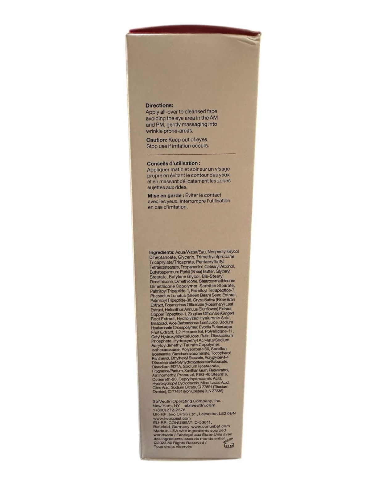 Strivectin-SD Intensive Concentrate for Wrinkles 120ml / 4oz-New in Box *Read
