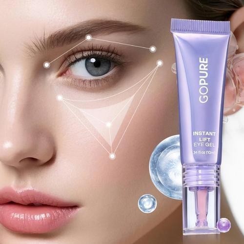 [Go Pure] Instant Lift Eye Gel Depuffs Tightens Lifts 0.34 Oz NIB