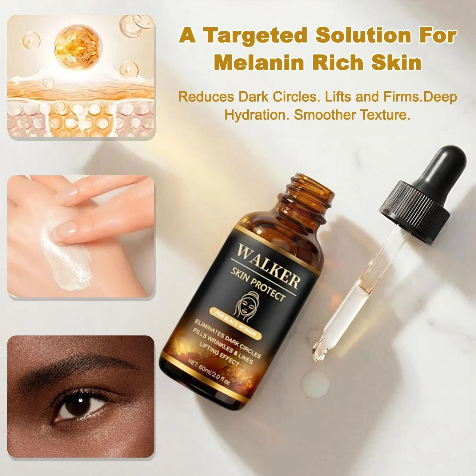 1/3Pack Walker Skin Protect Serum for Women Gentle Facial Skin Care Moisturizing