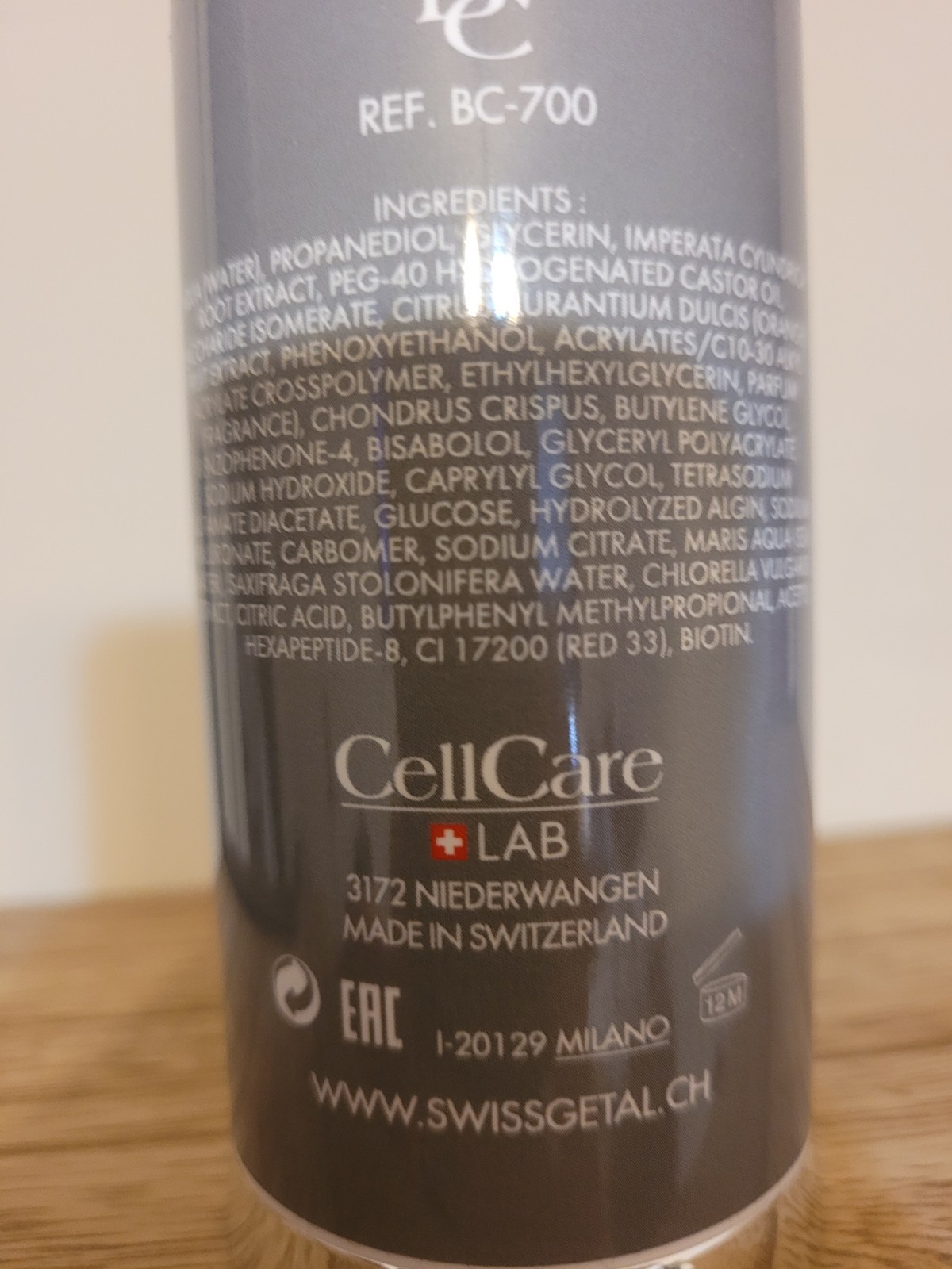 SwissGetal Botocare Decontracting Serum 120ml XL SIZE for Salons *Brand New LUXE