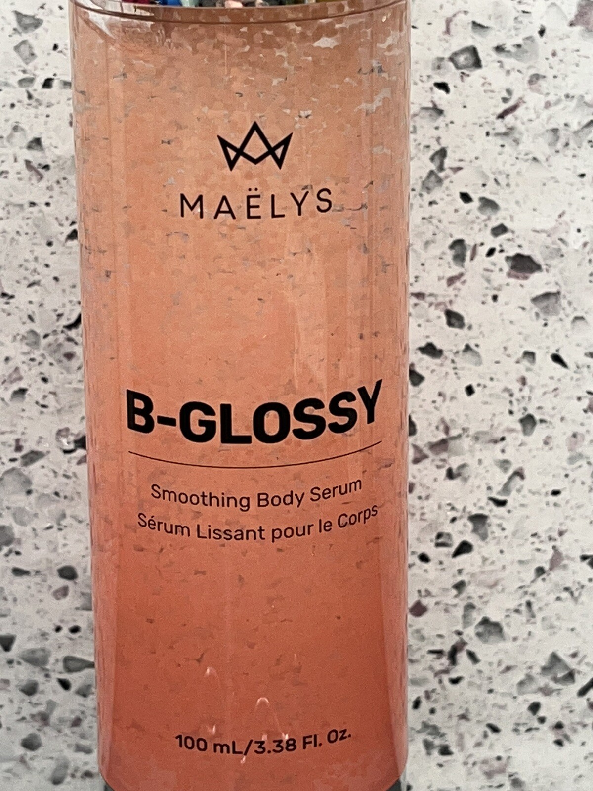 Maelys B-GLOSSY Smoothing Body Serum 3.38oz. NEW No Box
