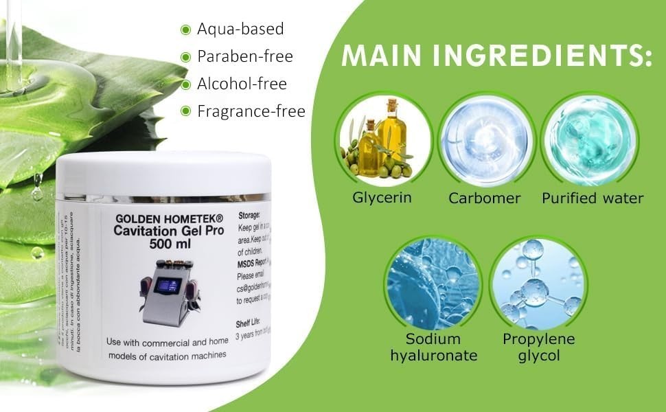 Hypoallergenic Gel for RF Slimming