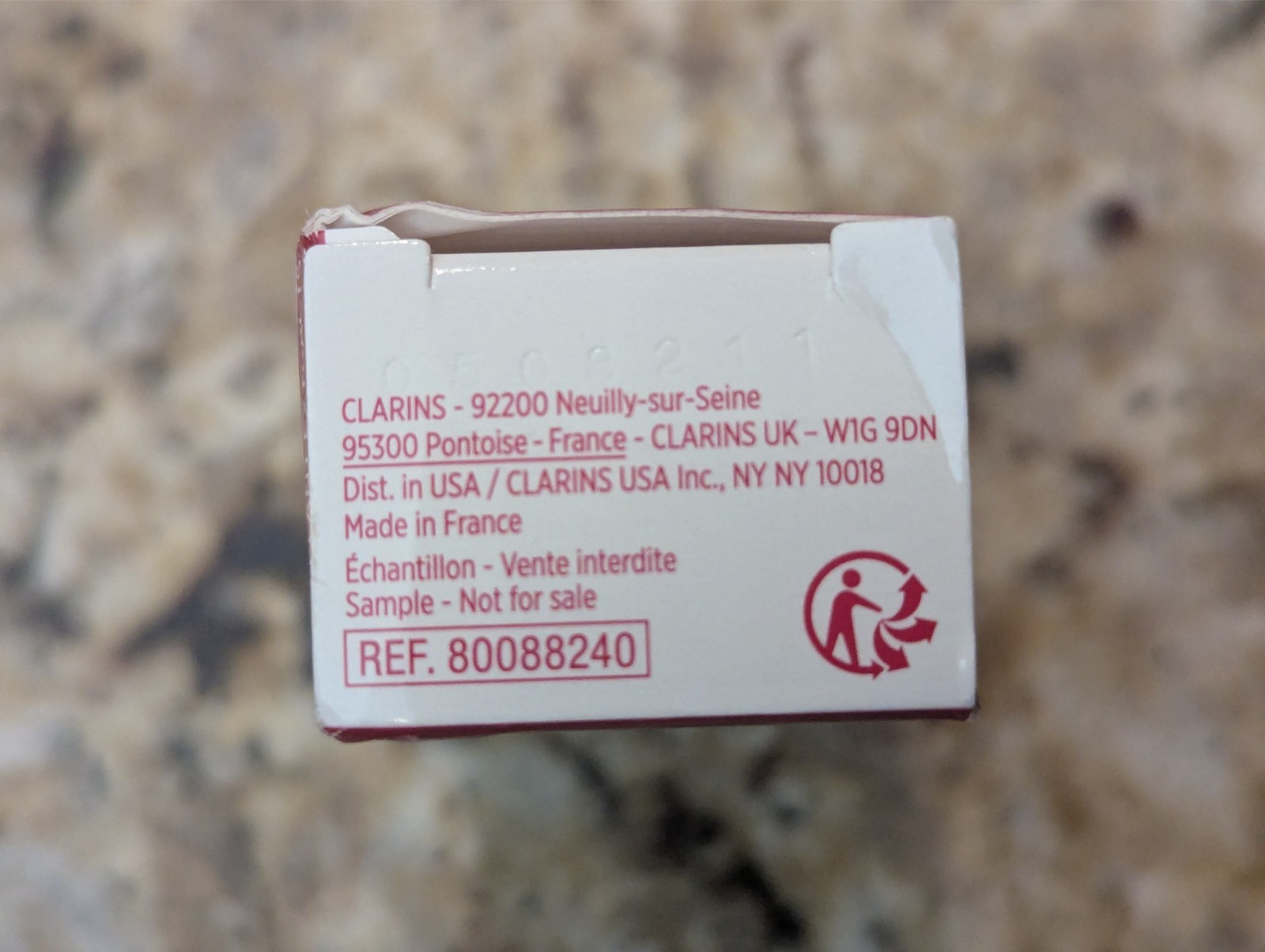 Clarins Super Restorative Day Cream Lifts Replumps Wrinkles Travel Size 0.1 oz