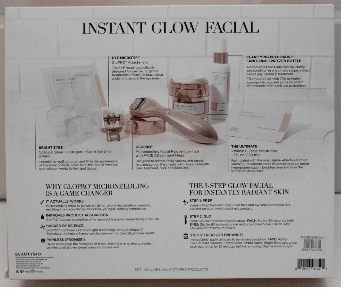 BEAUTYBIO Instant Glow Facial Limited Edition Set w/Tool – NEW in BOX Read