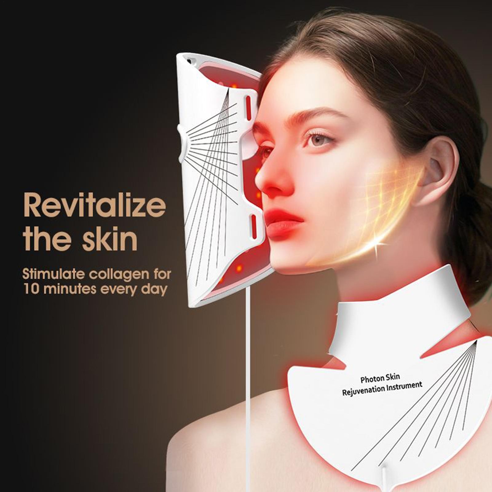 CurrentBody Skin LED Light Therapy Mask Red & Infrared Light