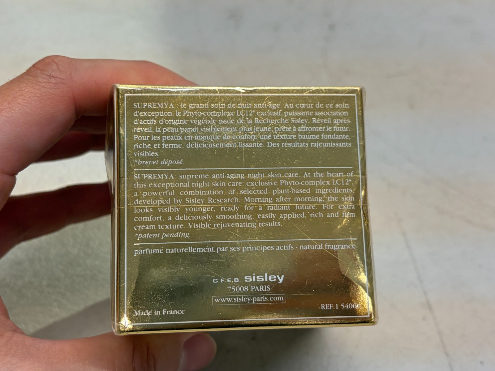 SISLEY PARIS Supremya Baume At Night The Supreme Anti-Aging Cream 50ml — Sealed
