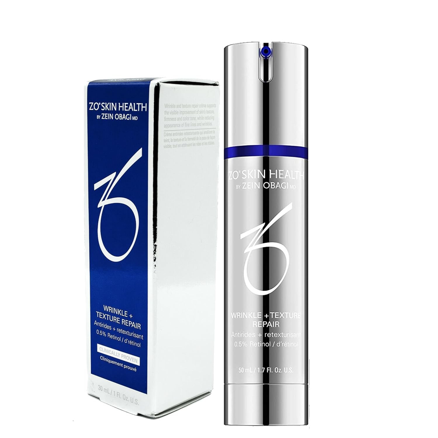 ZO Skin Health Wrinkle + Texture Repair 50ml /1.7 fl oz Anti-Aging New in Box